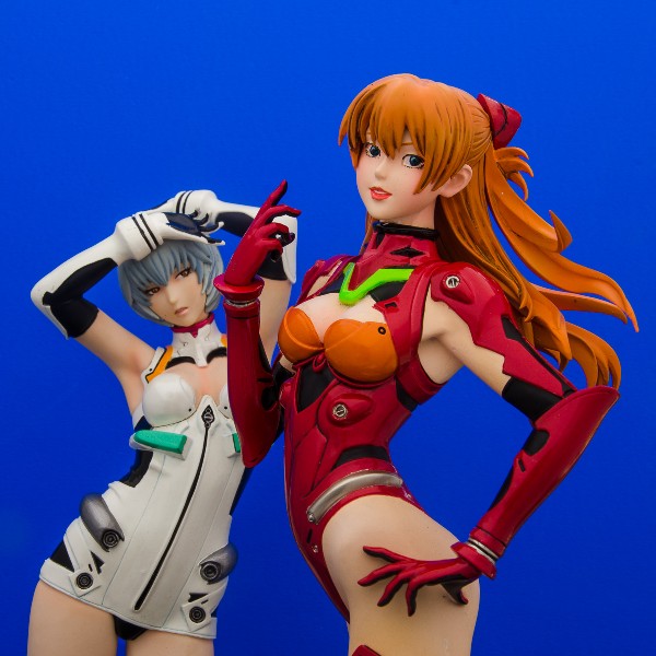 Θ記号士Θのプラモ製作日和(プラモデル製作日記) - 綾波レイ、アスカ