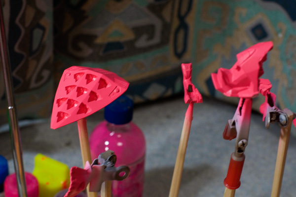 WAVE キュベレイ(1/144) ガレージキット 制作3-6