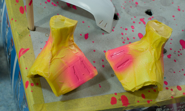 WAVE キュベレイ(1/144) ガレージキット 制作4-4