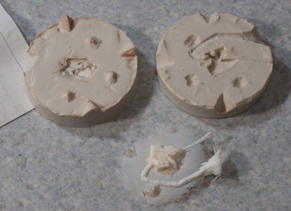 WAVE キュベレイ(1/144) ガレージキット 制作4-8