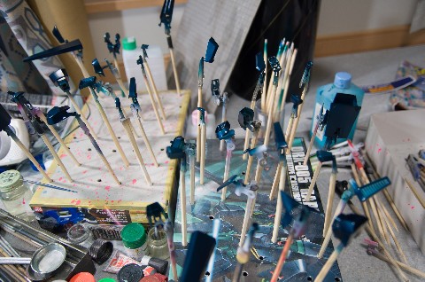 1/144 HGUC ギャプラン製作記-3
