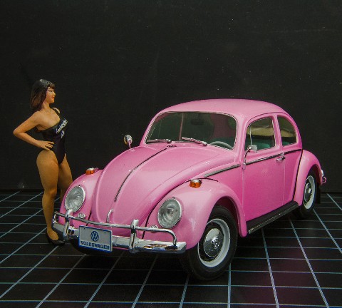 ■タミヤ 1/24 フォルクスワーゲン ビートル-1