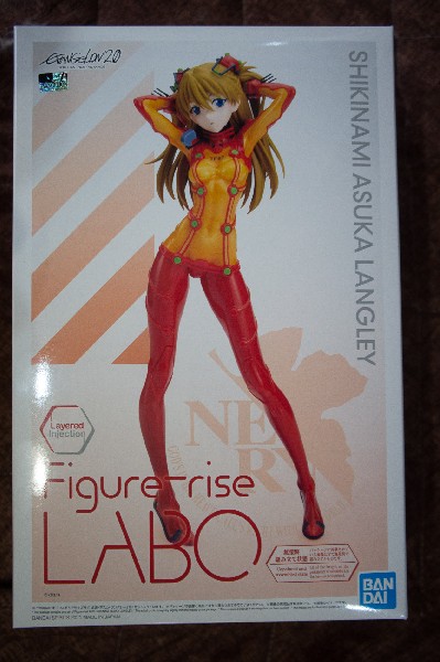 BANDAI Figure-rise LABO 式波・アスカ・ラングレー SHUKINAMI ASUKA KANGLEY-1