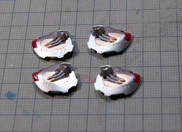 WAVE キュベレイ(1/144) ガレージキット 制作5-5