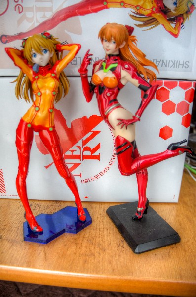 BANDAI Figure-rise LABO 式波・アスカ・ラングレー その3 完成-5