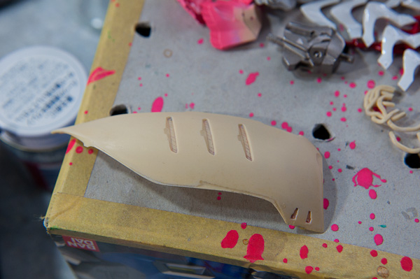 WAVE キュベレイ(1/144) ガレージキット 制作5-8