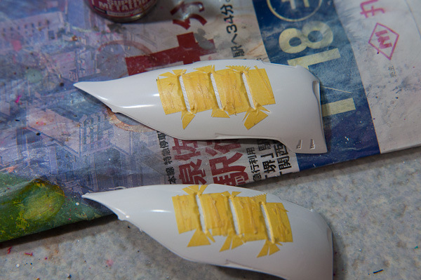 ◆WAVE キュベレイ(1/144) ガレージキット 制作6-1