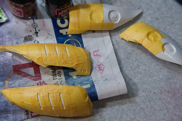 ◆WAVE キュベレイ(1/144) ガレージキット 制作6-2