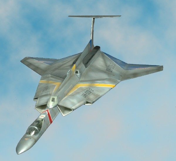 ハセガワ 1/144 ウルトラホーク１号-1
