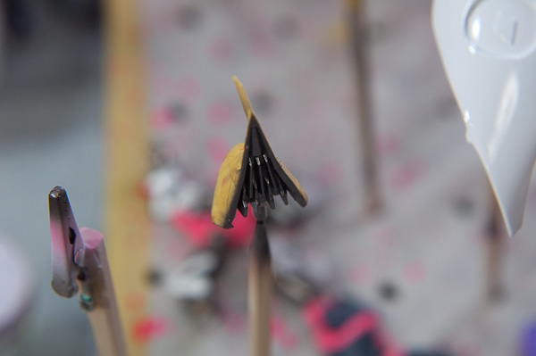 ◆WAVE キュベレイ(1/144) ガレージキット 制作6-3