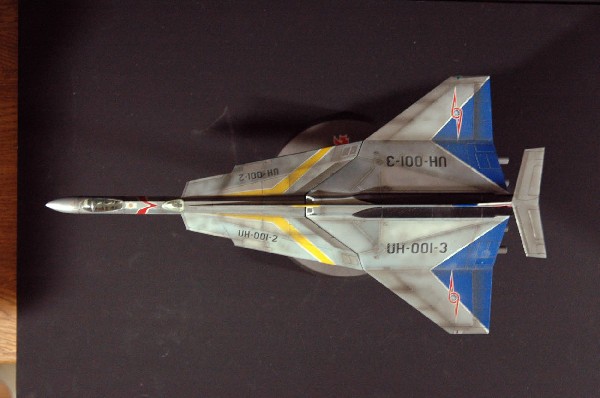 ハセガワ 1/144 ウルトラホーク１号　完成-6
