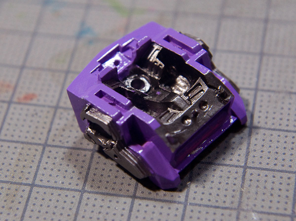 ◆WAVE キュベレイ(1/144) ガレージキット 制作6-5