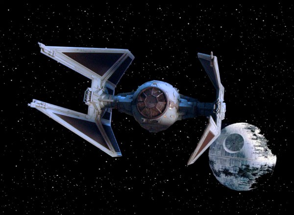 TIE INTERCEPTOR　ファインモールド　1/72　-1
