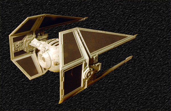 TIE INTERCEPTOR　ファインモールド　1/72　-3

