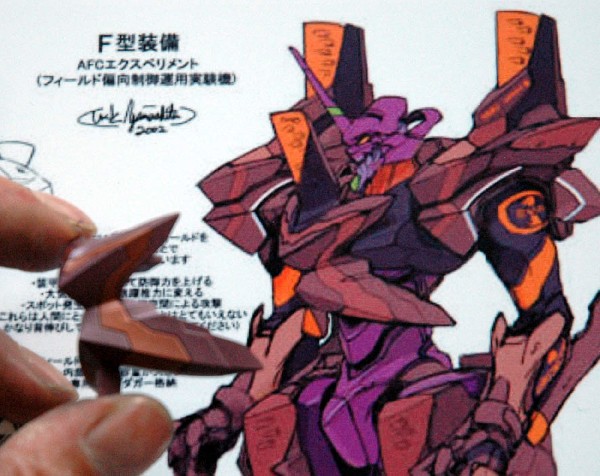 LMHG エヴァンゲリオン初号機 F型装備 胴体の製作 その4-1