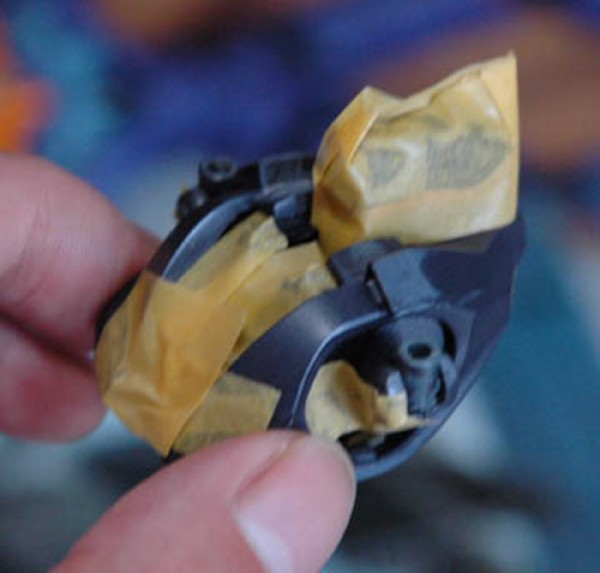 LMHG エヴァンゲリオン初号機 F型装備 胴体の製作 その5-1