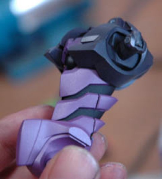 LMHG エヴァンゲリオン初号機 F型装備 胴体の製作 その5-8