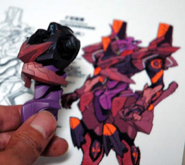 LMHG　エヴァンゲリオン初号機　F型装備　胴体の製作 その６-1
