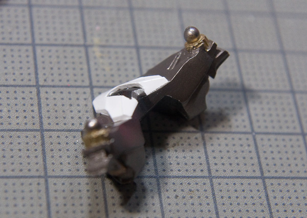 ◆WAVE　キュベレイ(1/144) ガレージキット　制作7-1