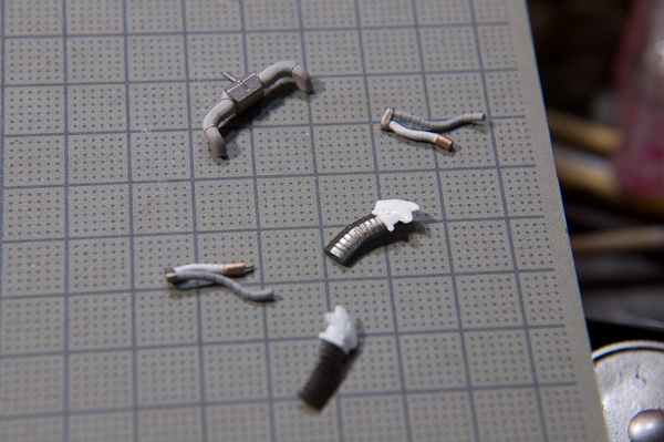 ◆WAVE　キュベレイ(1/144) ガレージキット　制作7-2