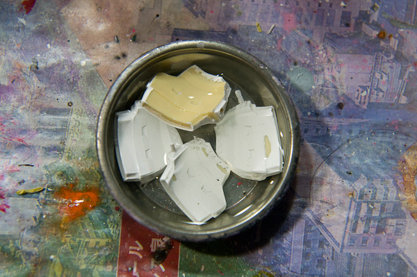 ◆WAVE　キュベレイ(1/144) ガレージキット　制作7-4