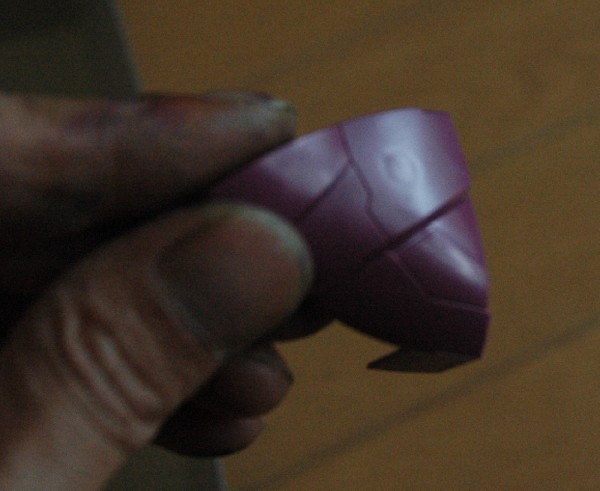 LMHG　エヴァンゲリオン初号機　F型装備　足の製作-2
