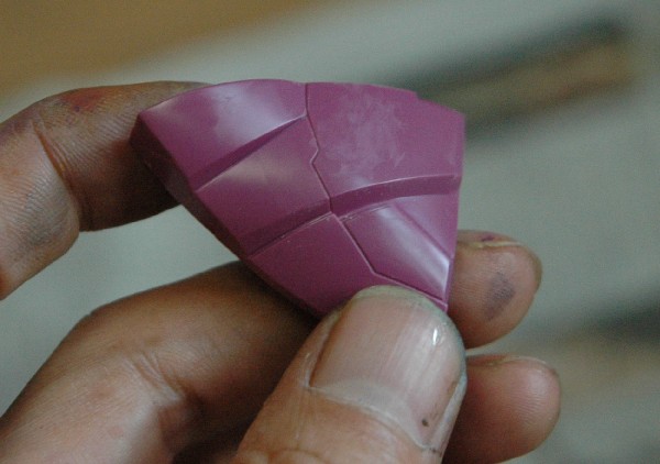 LMHG　エヴァンゲリオン初号機　F型装備　足の製作-3
