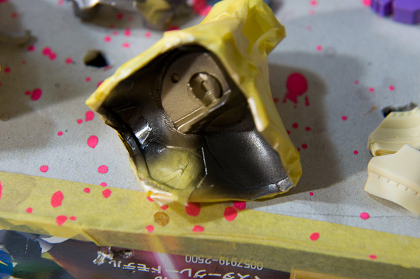 ◆WAVE　キュベレイ(1/144) ガレージキット　制作7-6