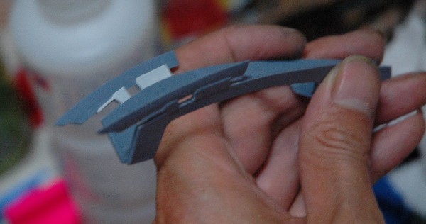 LMHG エヴァンゲリオン初号機 F型装備 武器の製作 その3-4