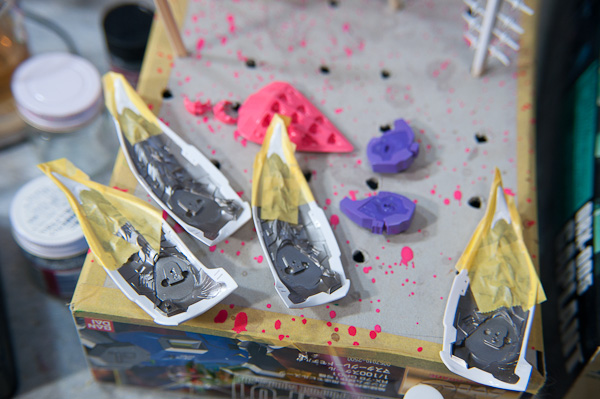 WAVE　キュベレイ(1/144) ガレージキット　制作8-1