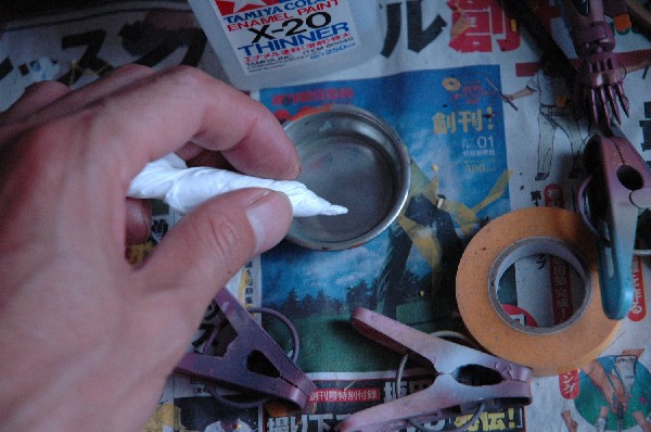 LMHG エヴァンゲリオン初号機 F型装備 仕上げ 墨入れ デカール-2