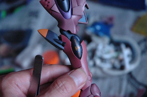 LMHG エヴァンゲリオン初号機 F型装備 仕上げ 墨入れ デカール-8