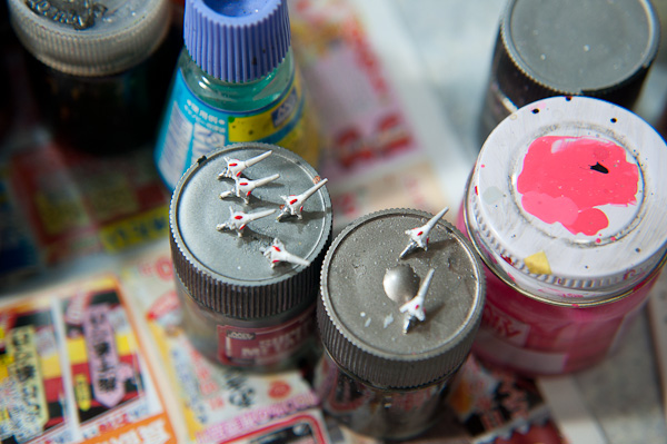 WAVE　キュベレイ(1/144) ガレージキット　制作8-2