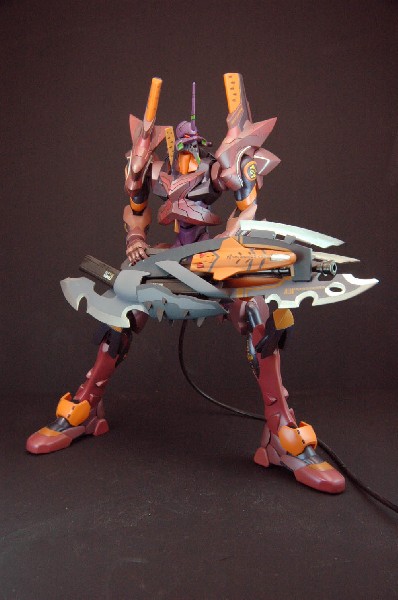 LMHG エヴァンゲリオン初号機 F型装備 完成画像-4