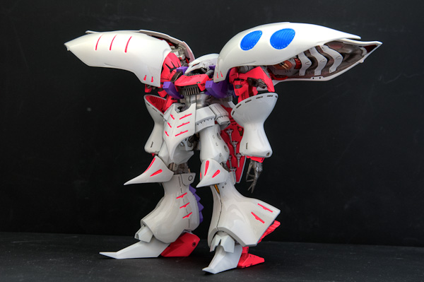 WAVE　キュベレイ(1/144) ガレージキット　完成写真-1