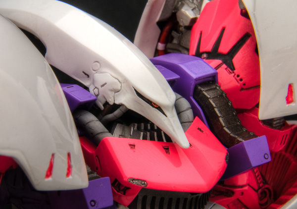 WAVE　キュベレイ(1/144) ガレージキット　完成写真-2