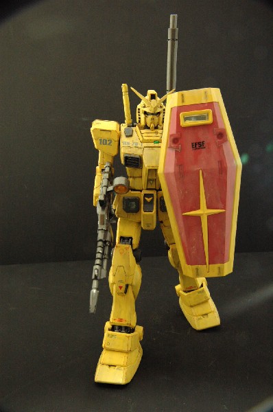 GUNDAM 試作１号機「The Origin」版　1/100 MG Ver1.5ベース その４　完成-4
