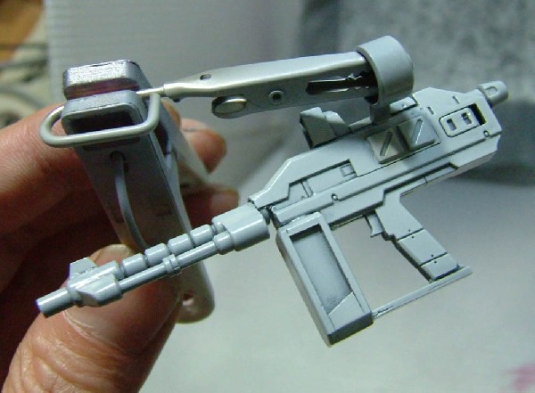GUNDAM 試作１号機「The Origin」版　1/100 MG Ver1.5ベース その５　武器類の塗装-8
