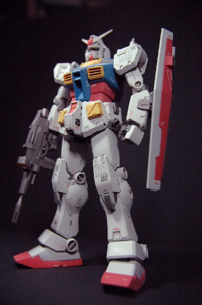 ガンダム　Ver.Ka (GUNDAM　1/100 BANDAI MG)-6
