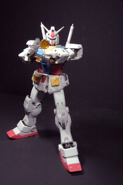 ガンダム　Ver.Ka (GUNDAM　1/100 BANDAI MG)　その２-1
