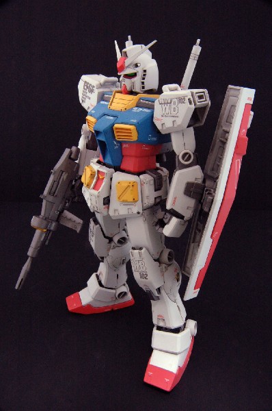 ガンダム　Ver.Ka (GUNDAM　1/100 BANDAI MG)　その２-7
