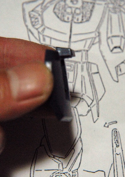 ガンダム　MK II　メイキング-4
