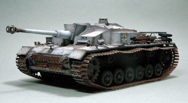 III号突撃砲 F型 StuG III Ausf.F (StuK 40 L/48) OSTKETTEN 1/35 Dragon-1
