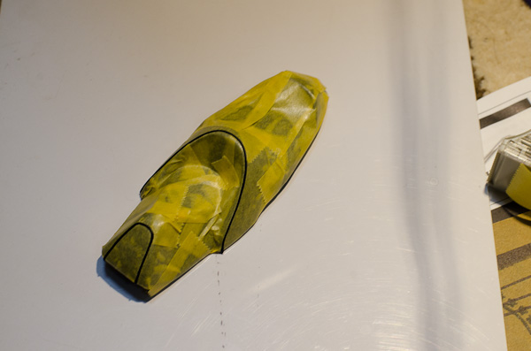 フォルツァMF08　前期型　1/12 　アオシマ　製作-4