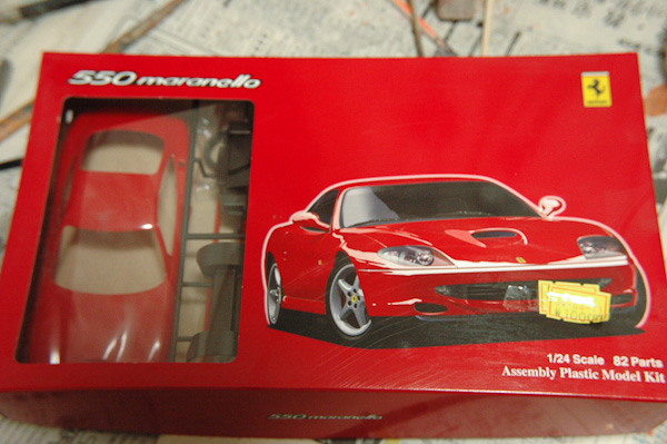 FERRARI 550 Maranello 1/24 FUJIMI　完成写真-8