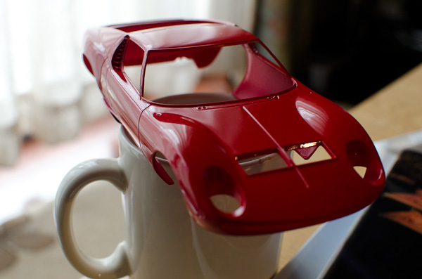 LAMBORGHINI MIURA P400 SV (1/24 HASEGAWA) その1-8