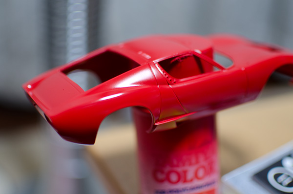 LAMBORGHINI MIURA P400SV（1/24 HASEGAWA） その２-2