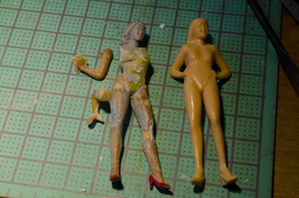 LAMBORGHINI MIURA P400SV（1/24 HASEGAWA）その３-2