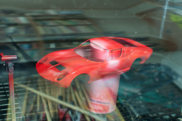 LAMBORGHINI MIURA P400SV（1/24 HASEGAWA）その３-8