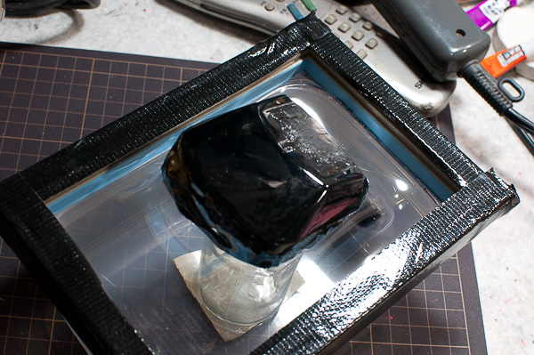 LAMBORGHINI MIURA P400SV（1/24 HASEGAWA）その5 ヒートプレス成功？-7